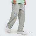 Men's Pants Draw Rope Splash-Ink Casual Wholesale